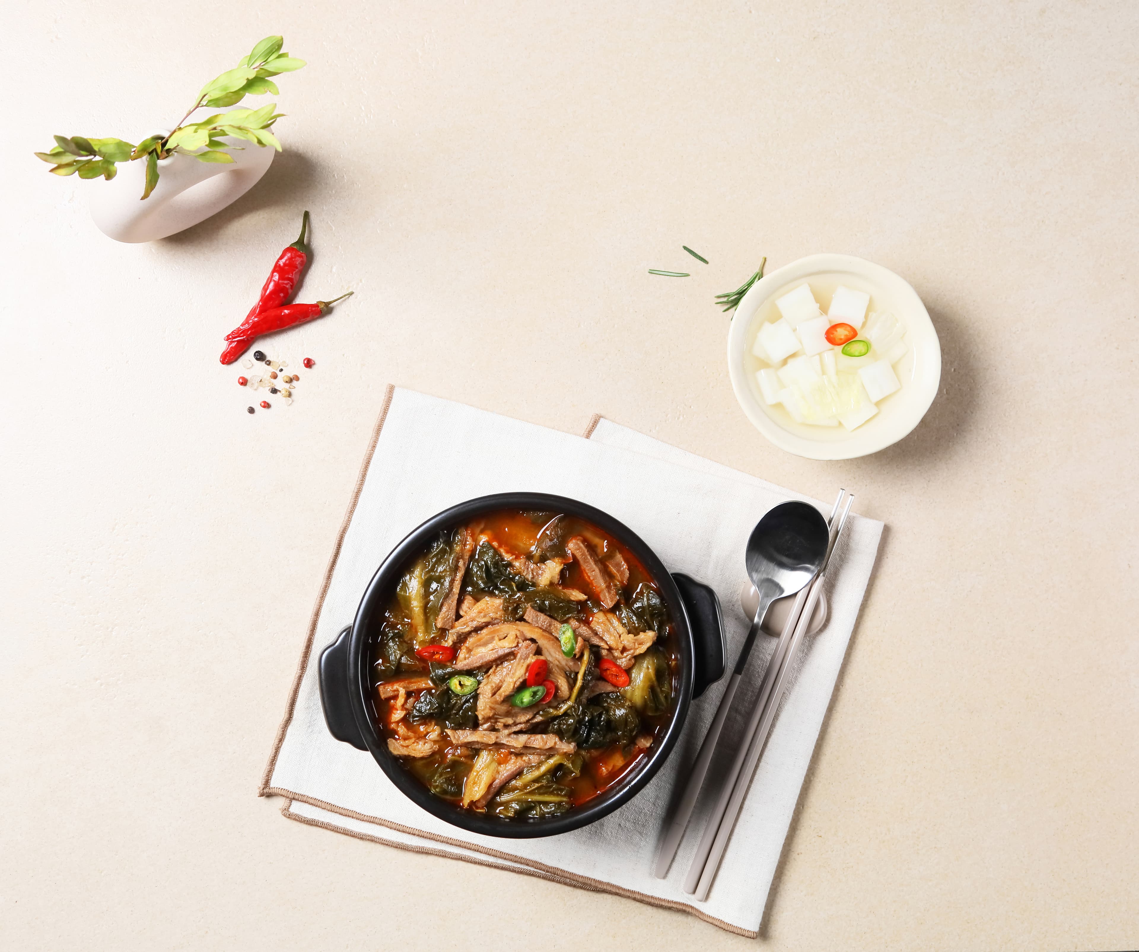 행복드림 우거지 한우국밥 1BOX 간편식 냉동식품 25개입