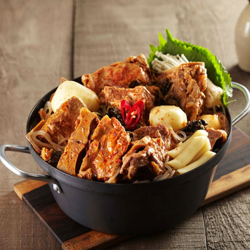 탐라순대국감자탕 제주 뼈감자탕 2.4kg 밀키트 술안주 캠핑요리