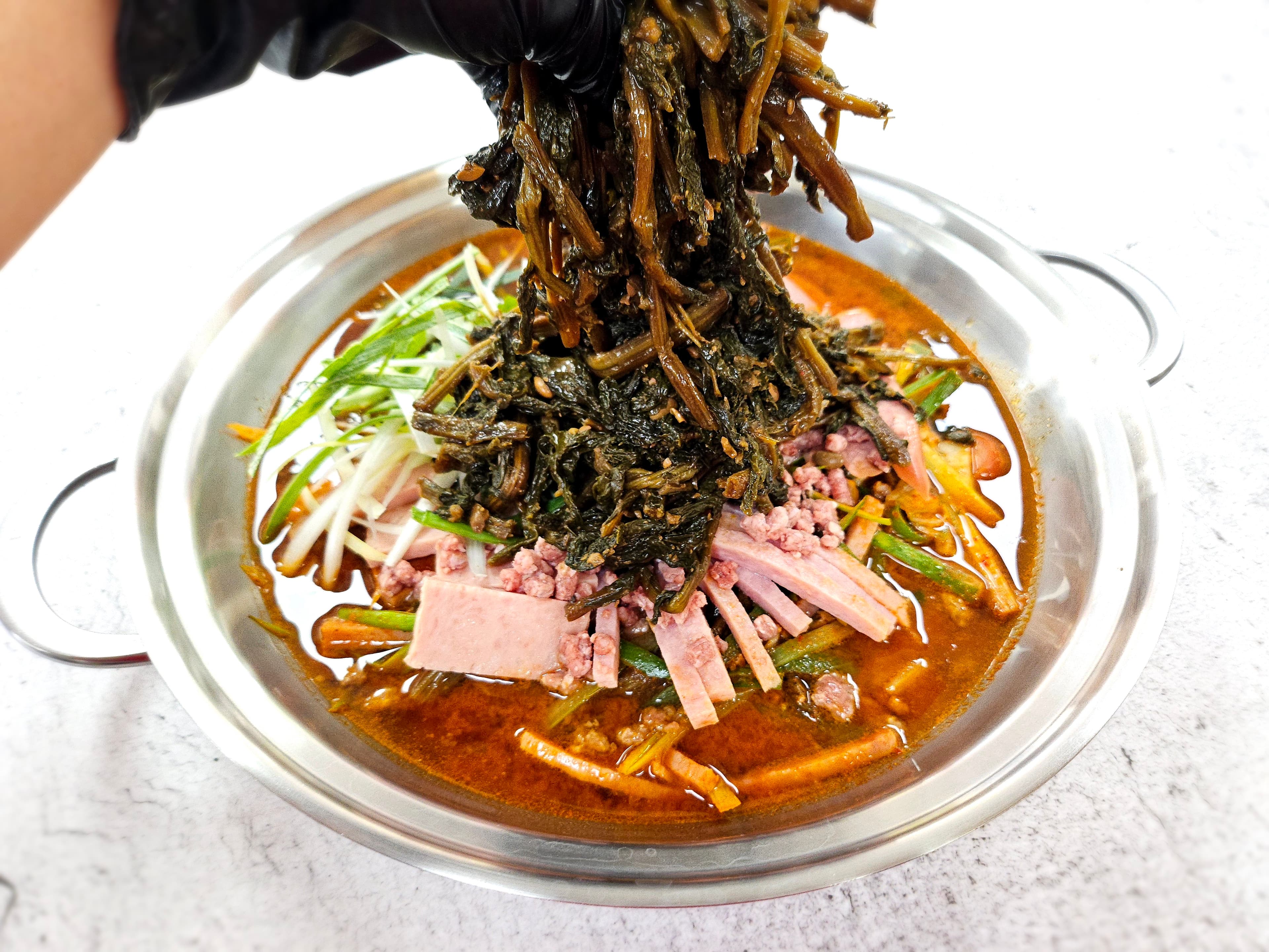 장가부대찌개 강원도 막장 시래기부대찌개 원주 부대찌개 맛집 캠핑장 밀키트