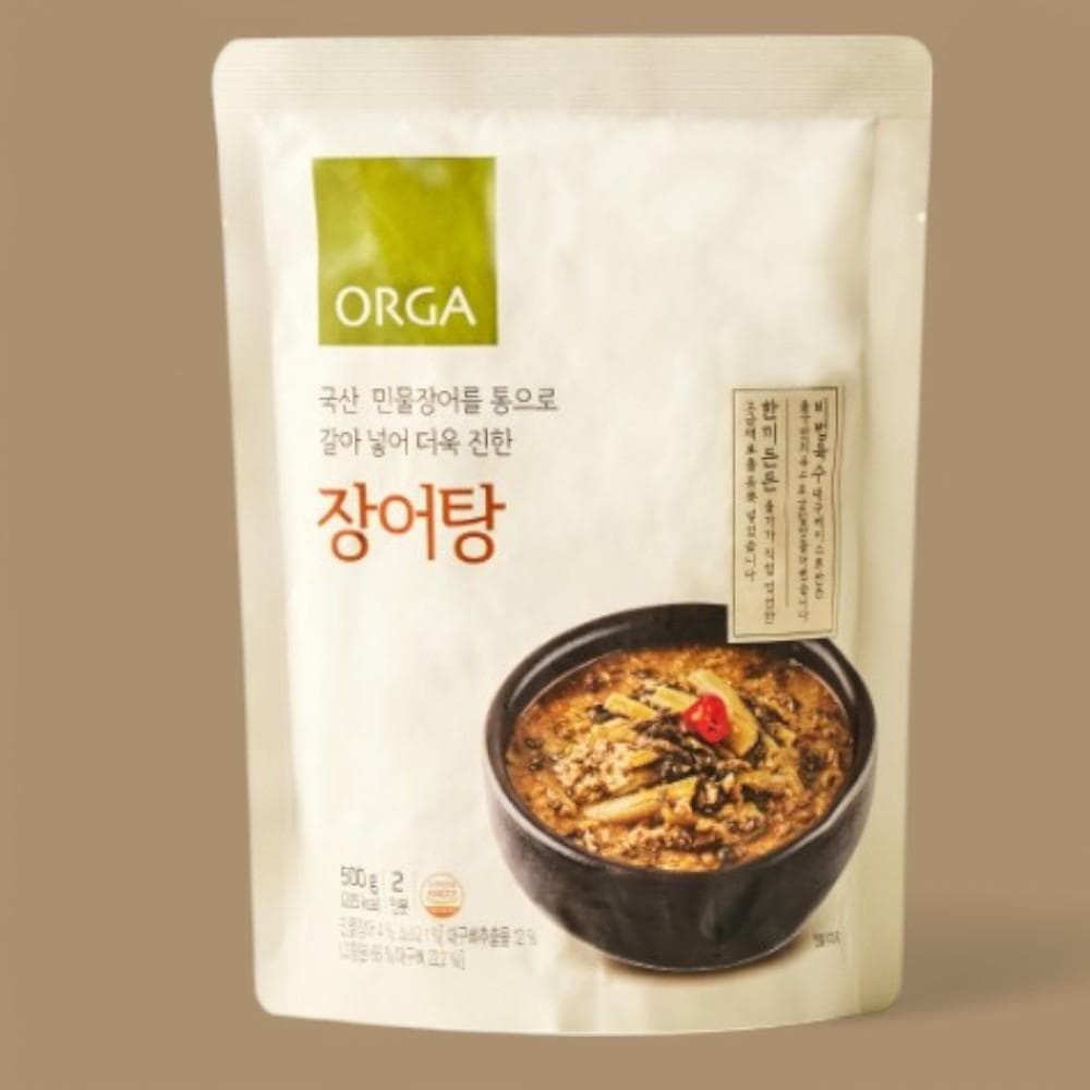 올가 장어탕 일품 밀키트 즉석국 500g
