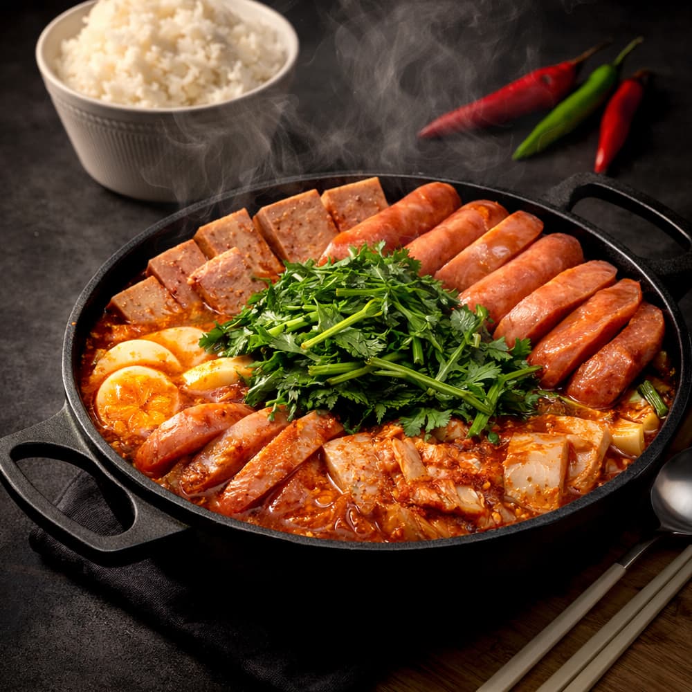 해유 부대찌개밀키트 캠핑밀키트 맛집 캠핑 국물