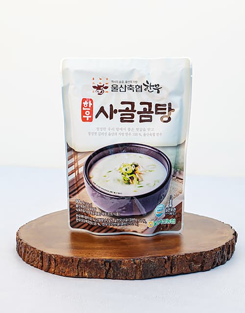 사골국물곰탕 600g 1인분 한우사골 간편식 맛집 밀키트