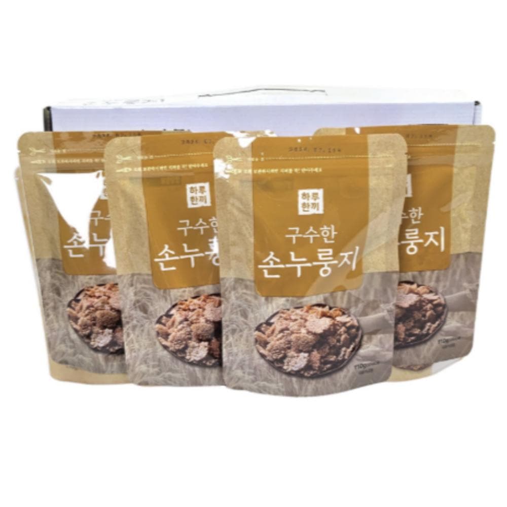 손 누룽지 4봉 세트 누룽지탕 간편식