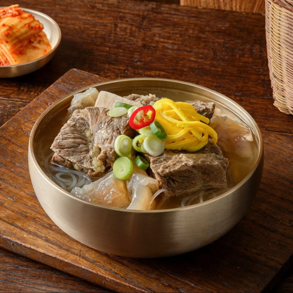 동신관 스지 순살 갈비탕 캠핑 밀키트 140g, 8개