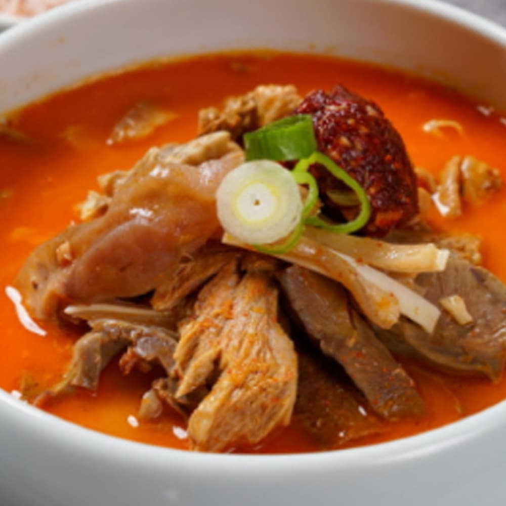 쟁여두고먹는 산더미 얼큰 돼지국밥 밀키트 200g 3팩