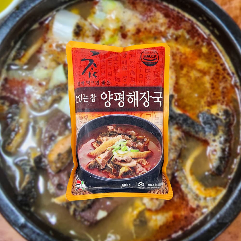 이제이푸드스토리 양평 해장국 600g 해장국 밀키트 즉석국